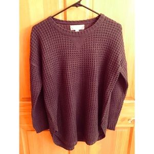 🌸3/$15🌸NWOT Gray/Blue Chunky Knit Sweater